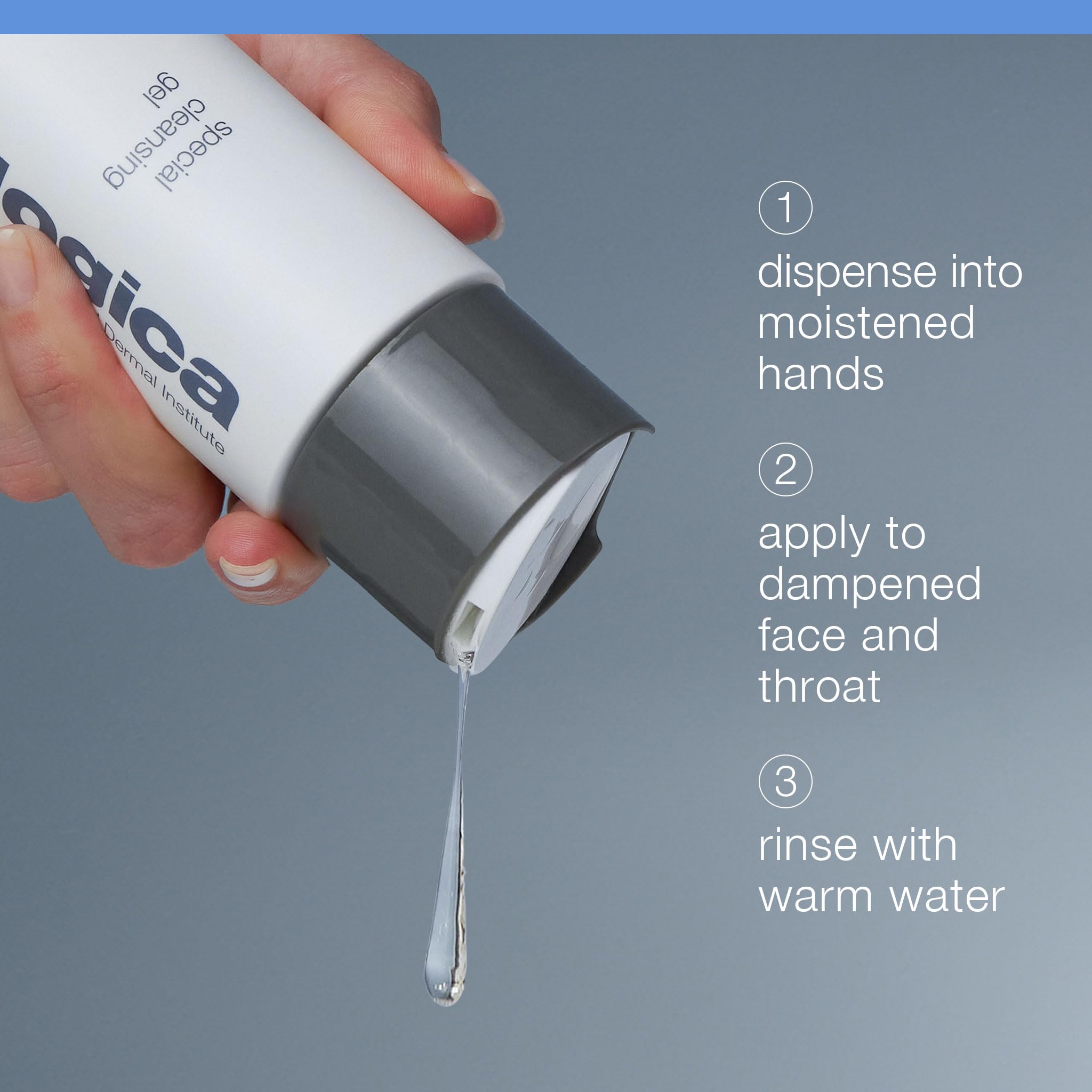 Dermalogica Special Cleansing Gel citric-acid exfoliation promotes brightness and pore refinement
