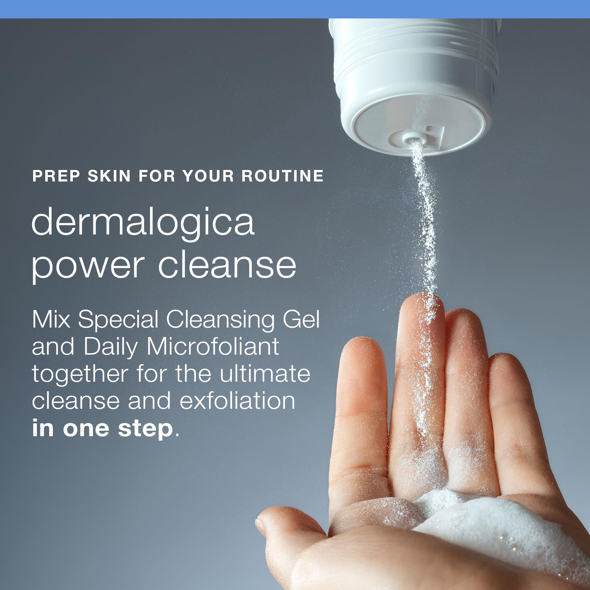Dermalogica Special Cleansing Gel warm-water-rinse cleanses away impurities