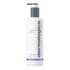 Dermalogica Ultracalming Cleanser across the face and eyes calms sensitive skin during cleansing