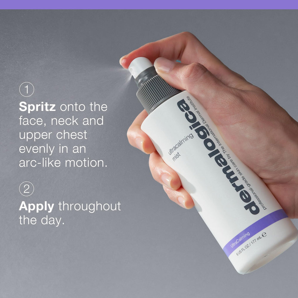 Dermalogica Ultracalming Mist Aloe hydration highlights soothing moisture