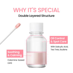 DERMALOGY A-Clear Centella soothing element visible supports sensitive skin comfort.