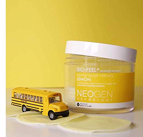 DERMALOGY by NEOGENLAB Bio-Peel Gauze Lemon glow-idea hints at a smoother skin feel.