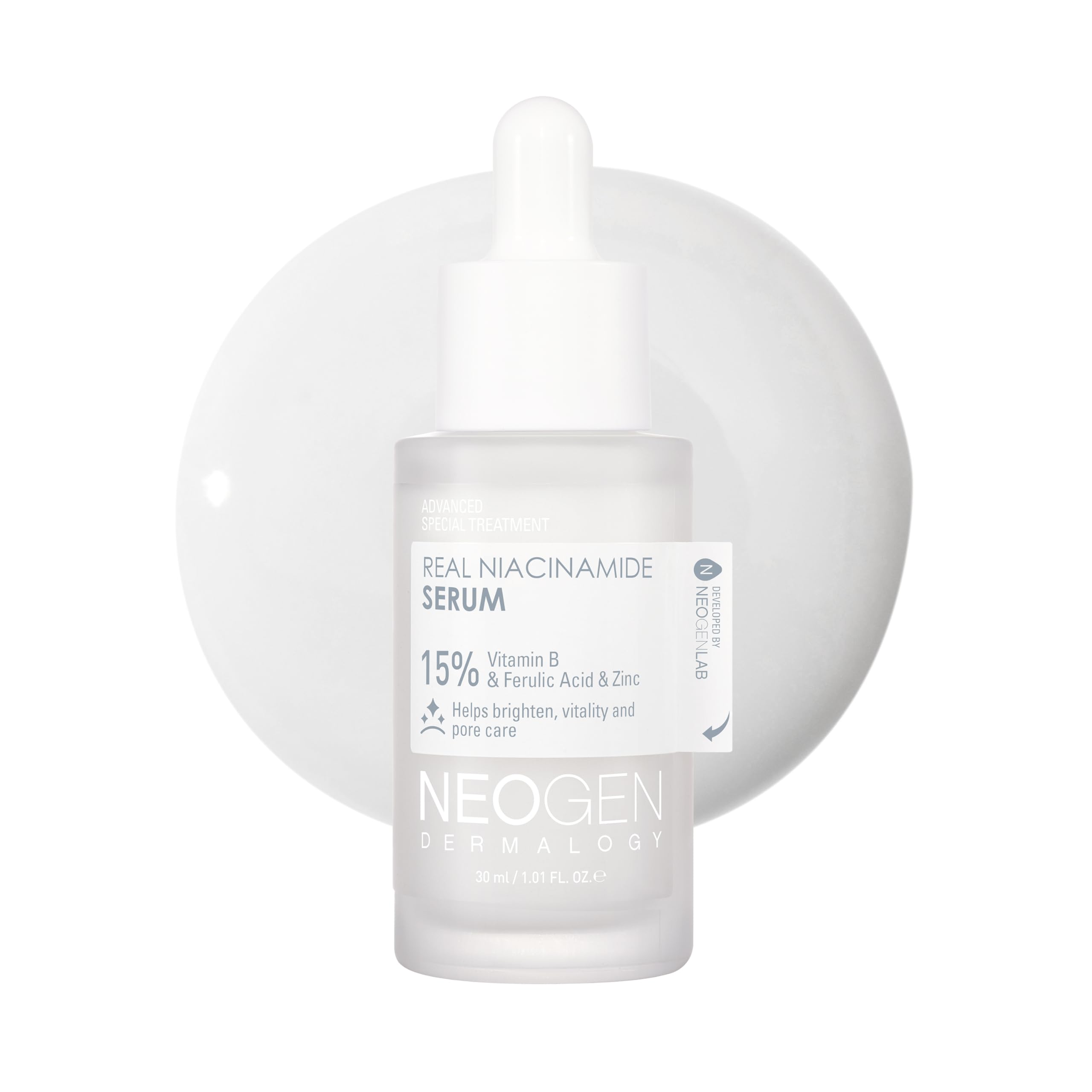 DERMALOGY by NEOGENLAB Real Niacinamide Serum bottle—daily radiance and hydration