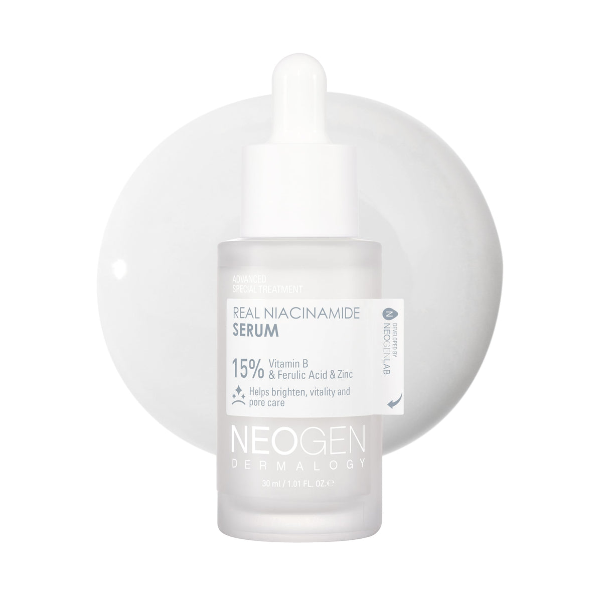 DERMALOGY by NEOGENLAB Real Niacinamide Serum bottle—daily radiance and hydration