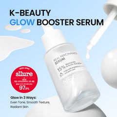 DERMALOGY by NEOGENLAB Real Niacinamide Serum pump demonstrates easy, precise application