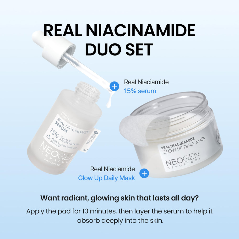 DERMALOGY by NEOGENLAB Real Niacinamide Serum travel-pack highlights convenient on-the-go skincare