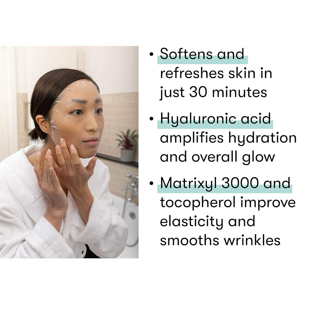 Dermaroller sheet with vitamin E supports barrier repair and radiance