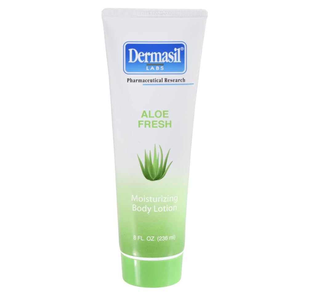 Dermasil Aloe Fresh Crema Cuerpo: botella lista para hidratación diaria.