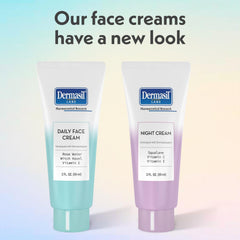 Dermasil crema nocturna con vitamina C y esqualano para revitalizar.