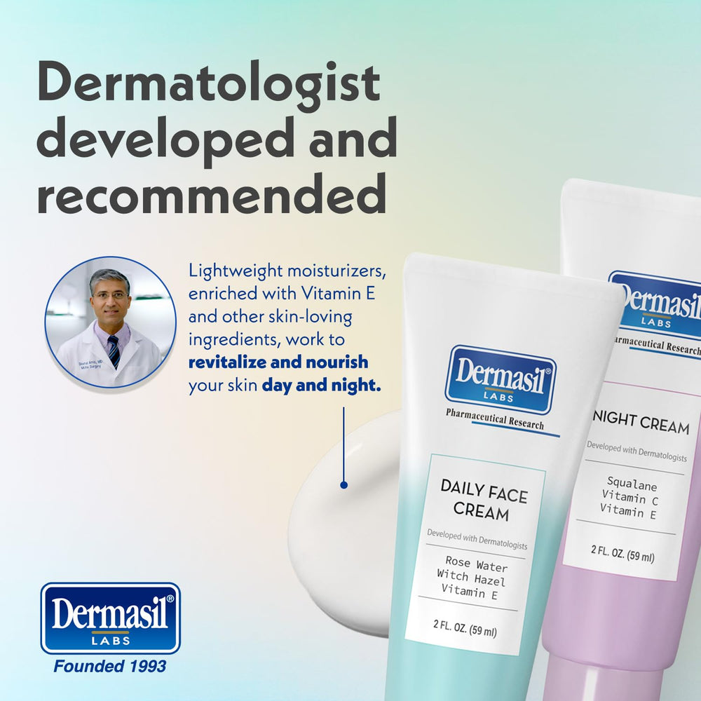 Dermasil envase 60 ml, práctico para viajes y uso diario.