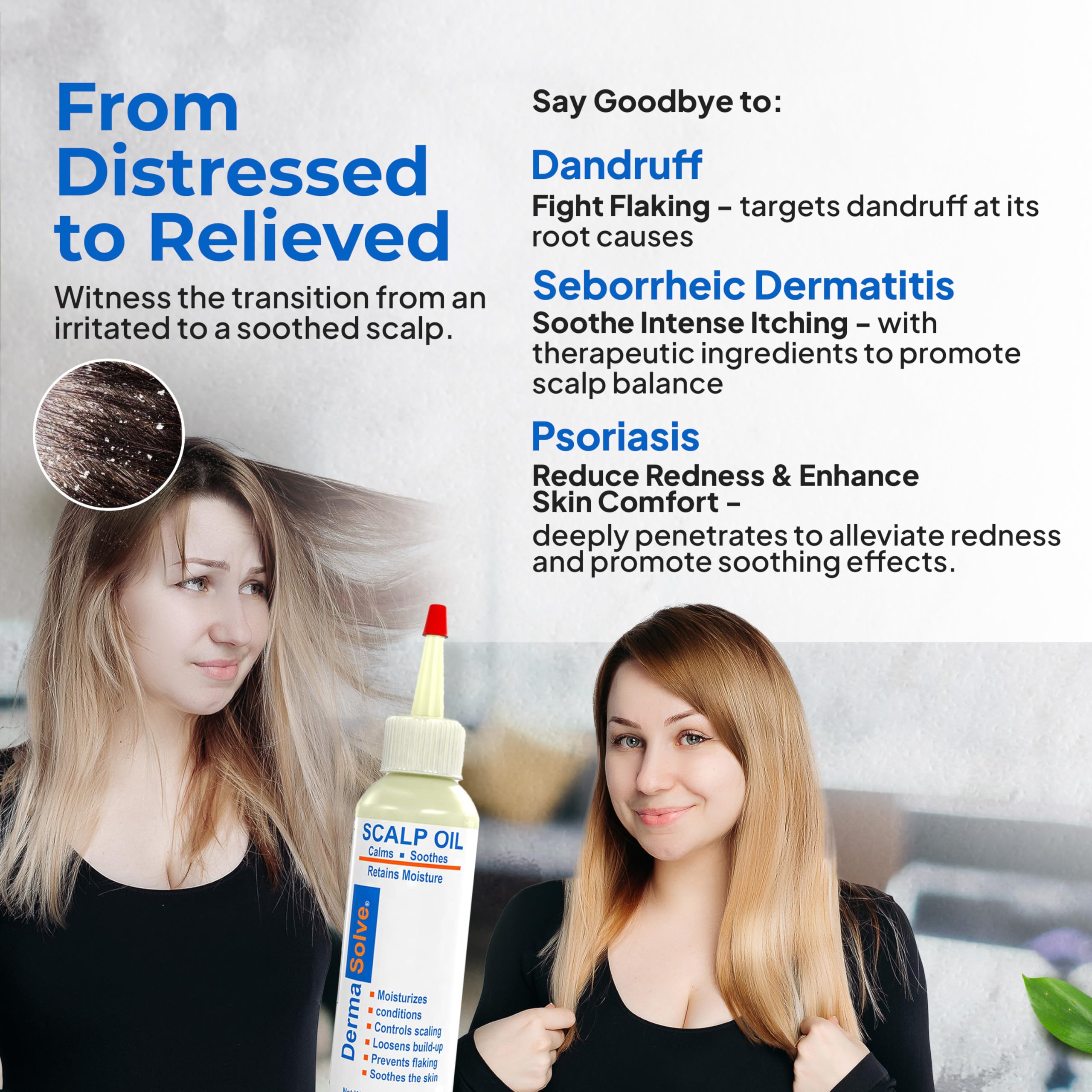 Dermasolve dermatologist-approved label showcased on packaging for trusted care