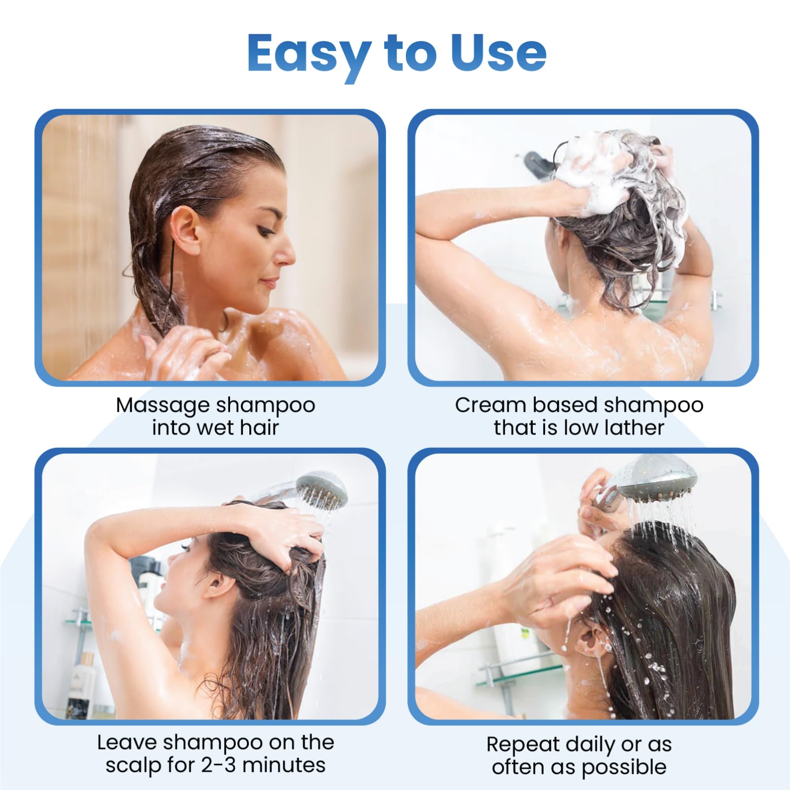 Dermasolve scalp-care routine image inviting soothing care steps