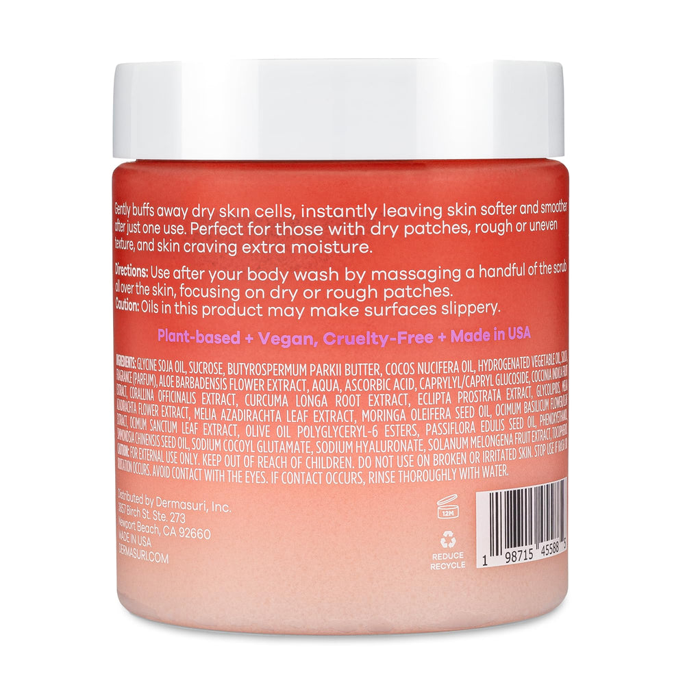 Dermasuri deep hydration formula shown with silky soft skin