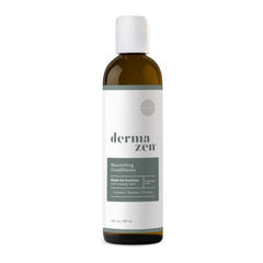 Dermazen Nourishing Conditioner bottle application for smooth, frizz-free hair with lasting hydration