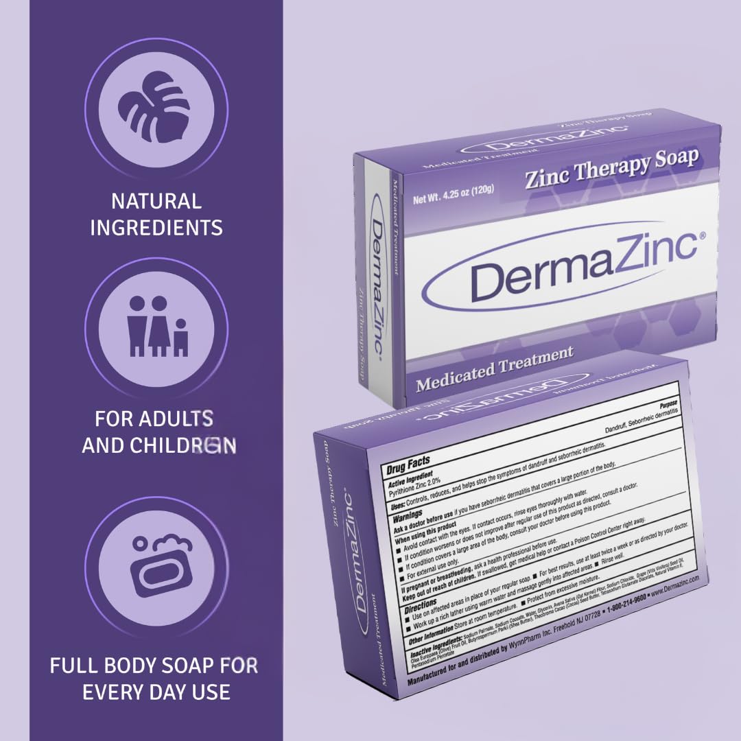 DermaZinc Therapy Soap daily-use setup for sensitive skin care