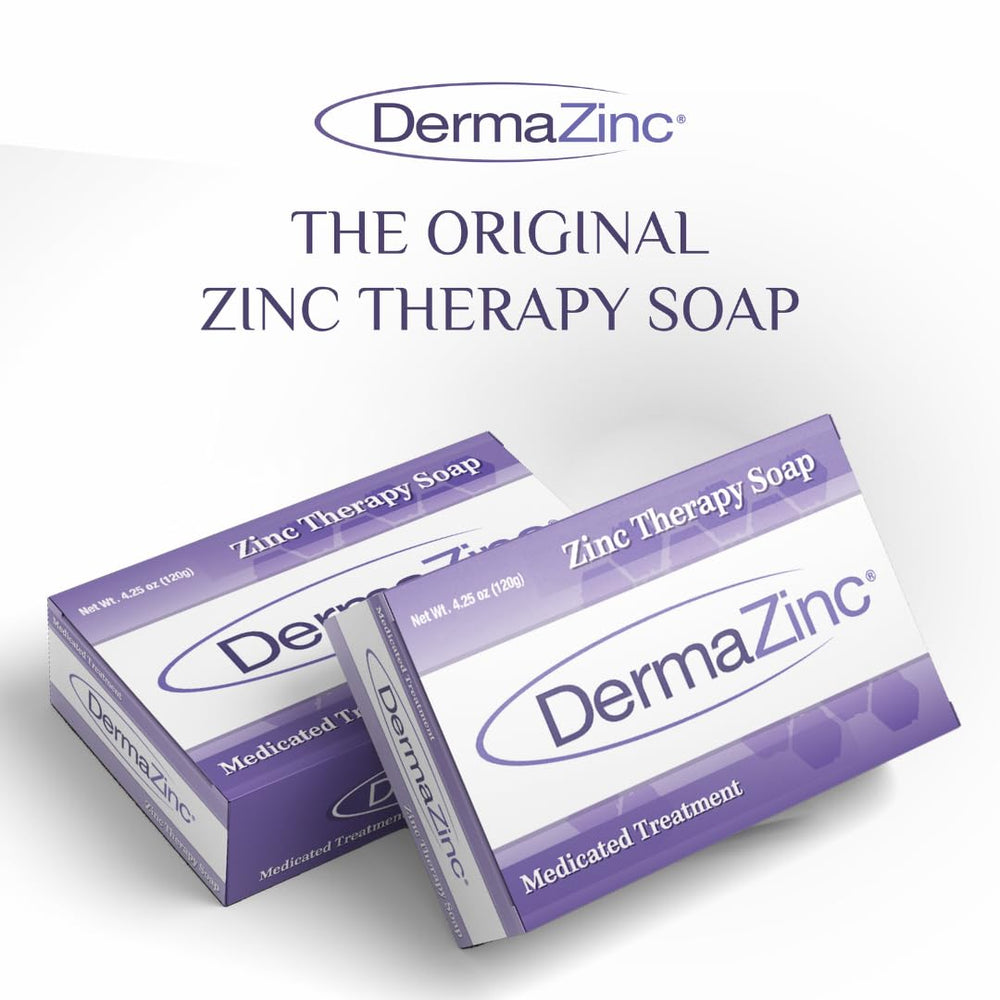 DermaZinc Therapy Soap used on face and body for all skin types