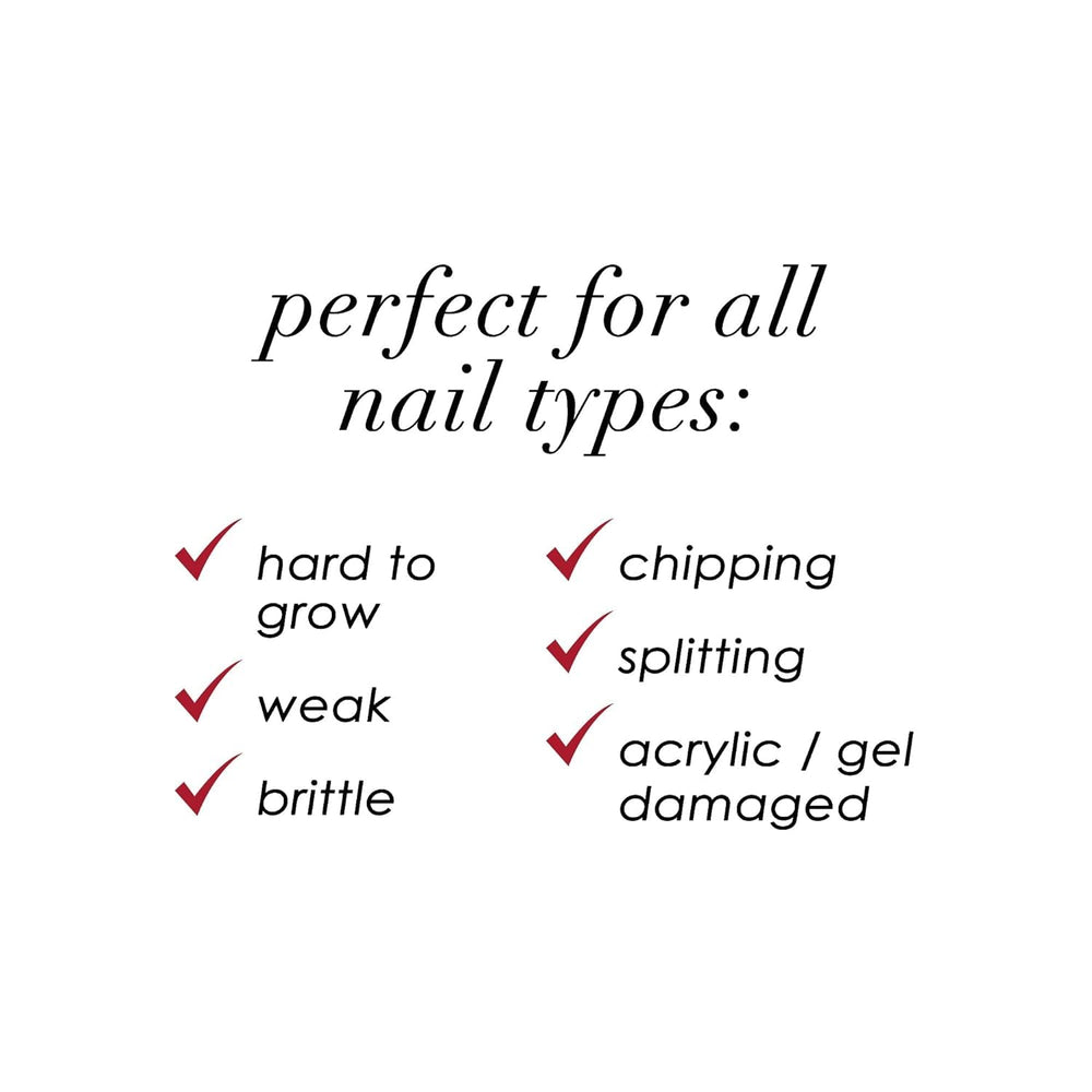 Dermelect Nail Brightening Treatment before-after nails photo shows improved appearance.