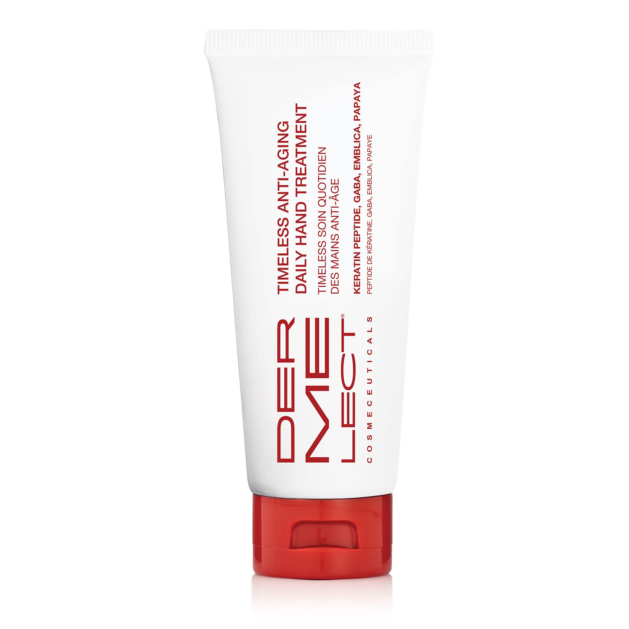 Dermelect Timeless daily use suggesting hydration and anti-aging benefits