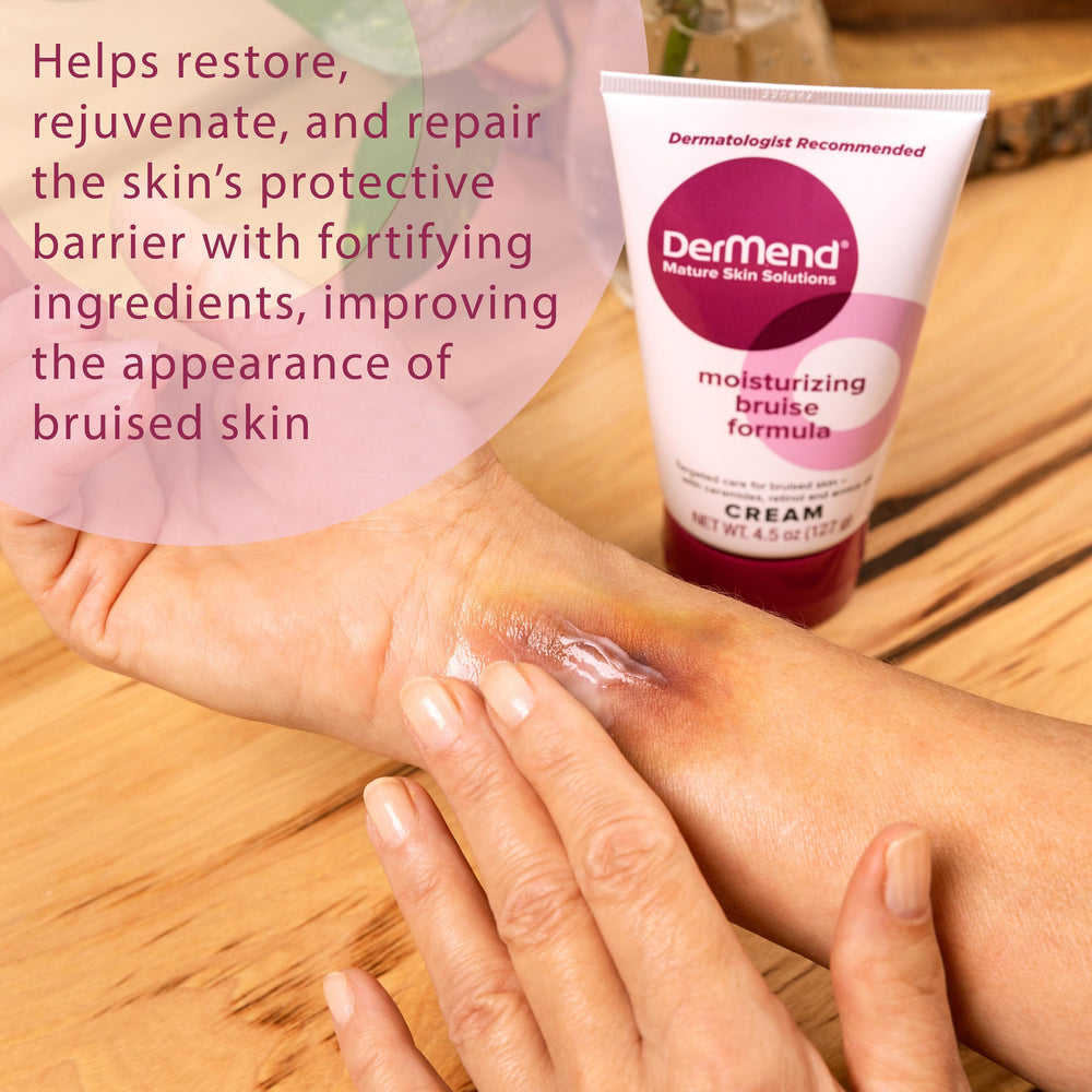 Dermend Arnica Cream packaging featuring label and usage guidance.
