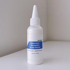Dermgentle Seborrheic Scalp Serum bottle with fast acting relief