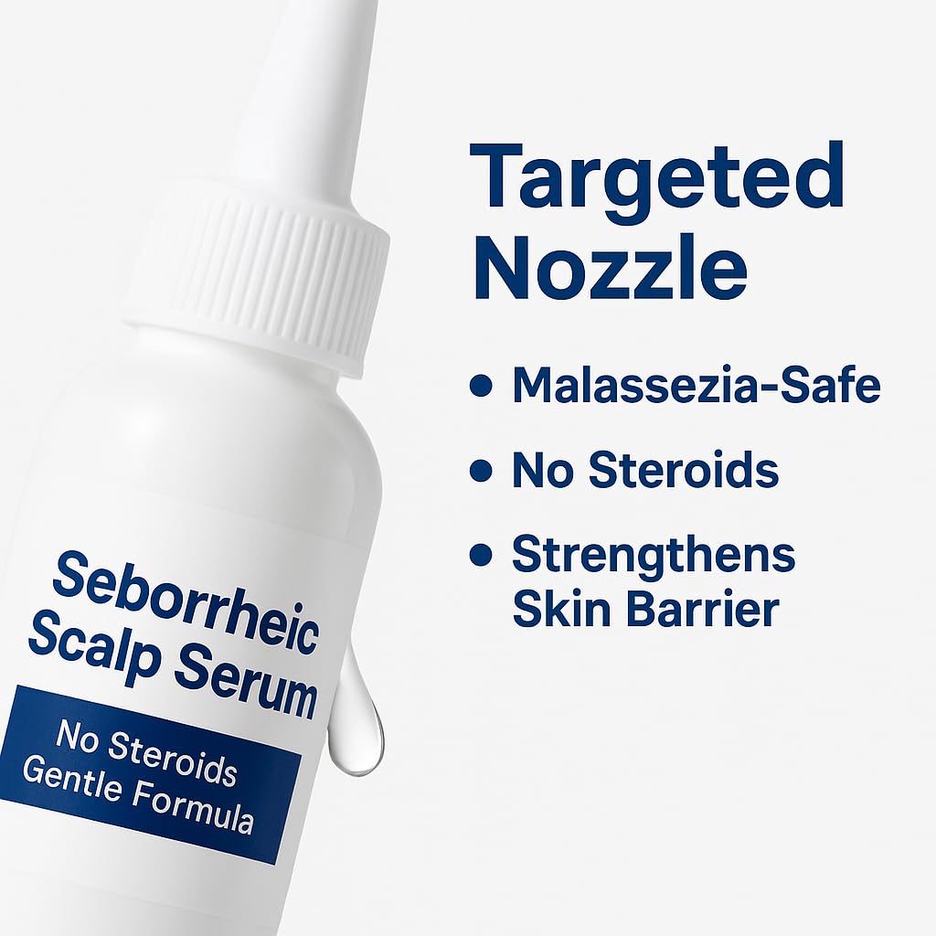 Dermgentle serum applied to face and chest for versatile use