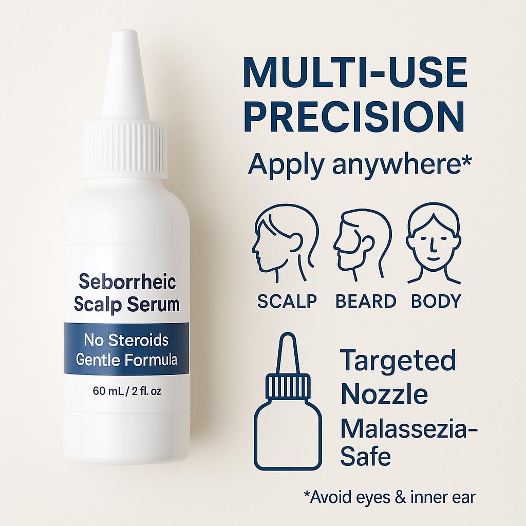 Dermgentle serum texture resting on skin shows lightweight, fast-absorbing blend