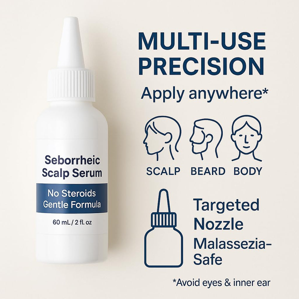 Dermgentle serum texture resting on skin shows lightweight, fast-absorbing blend