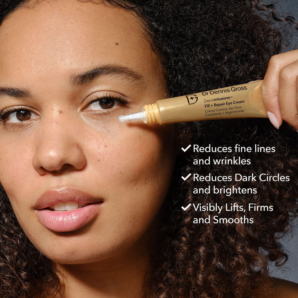 Brightening caffeine and Kakadu plum in DermInfusions eye cream