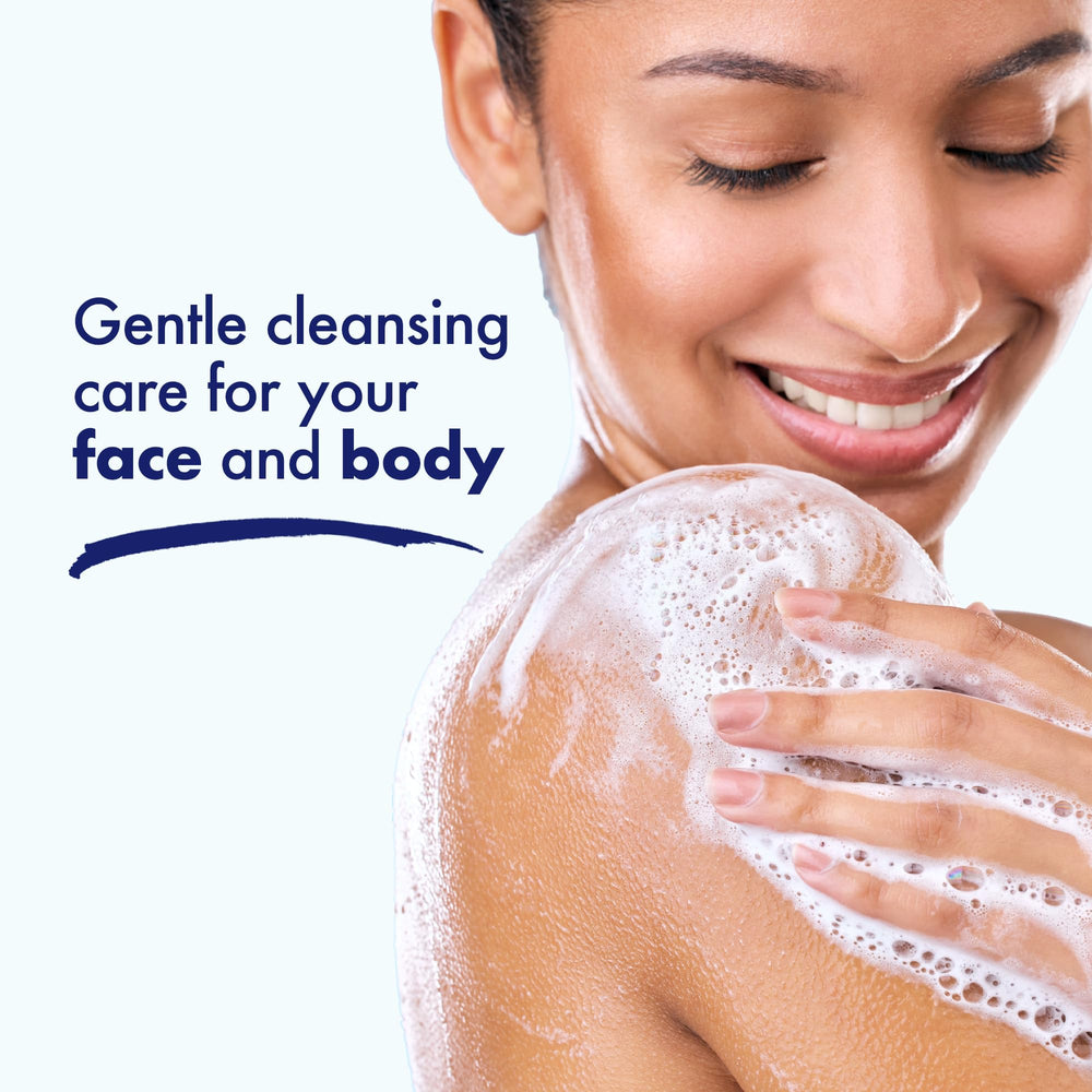 Dermisa glycerin bar hand lather demonstrates everyday gentle cleanse for sensitive skin.