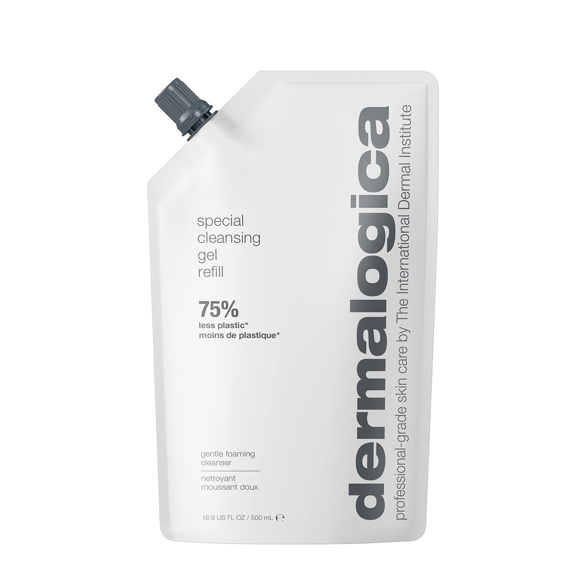 Dermalogica Special Cleansing Gel bottle foaming action illustrating gentle daily cleanse