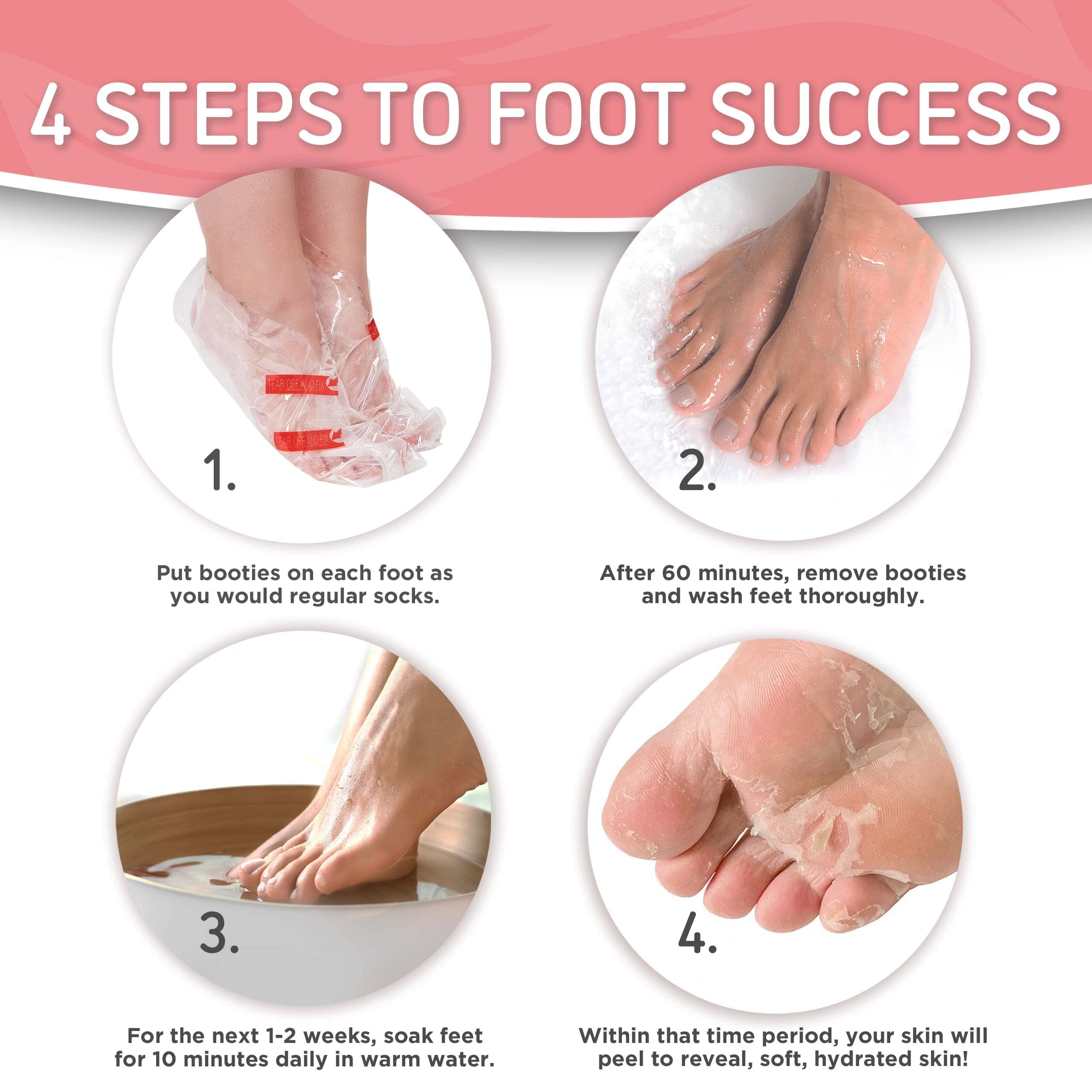 Dermora Aloe Vera scented foot mask offering soothing aroma and hydration