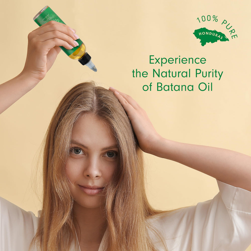 Dersie Batana Oil suitable for all hair types enhances softness and manageability.