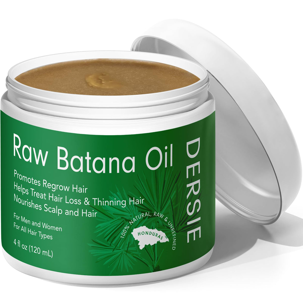 Dersie Batana Oil paste application for nourishing hair from root to tip