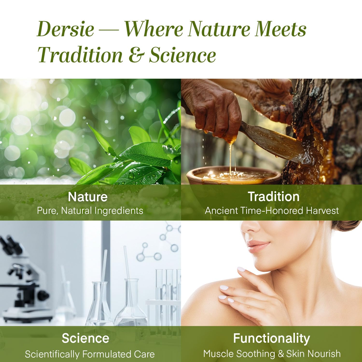 Dersie Frankincense Balm skin nourishment and renewal support