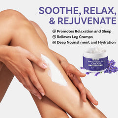 Dersie magnesium cream hydrates skin, leaving it soft and refreshed after application.