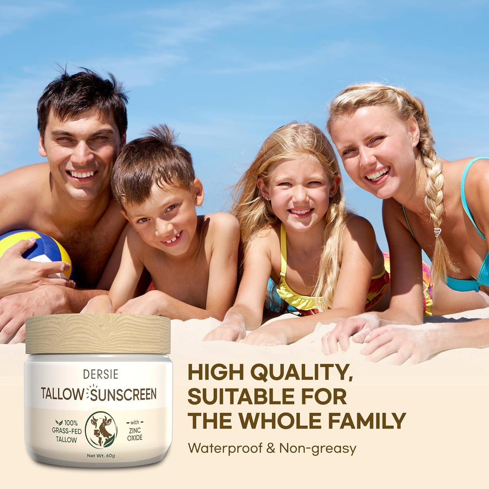 Dersie pack2 travel-size tubes show convenient, compact sun care for on-the-go protection.