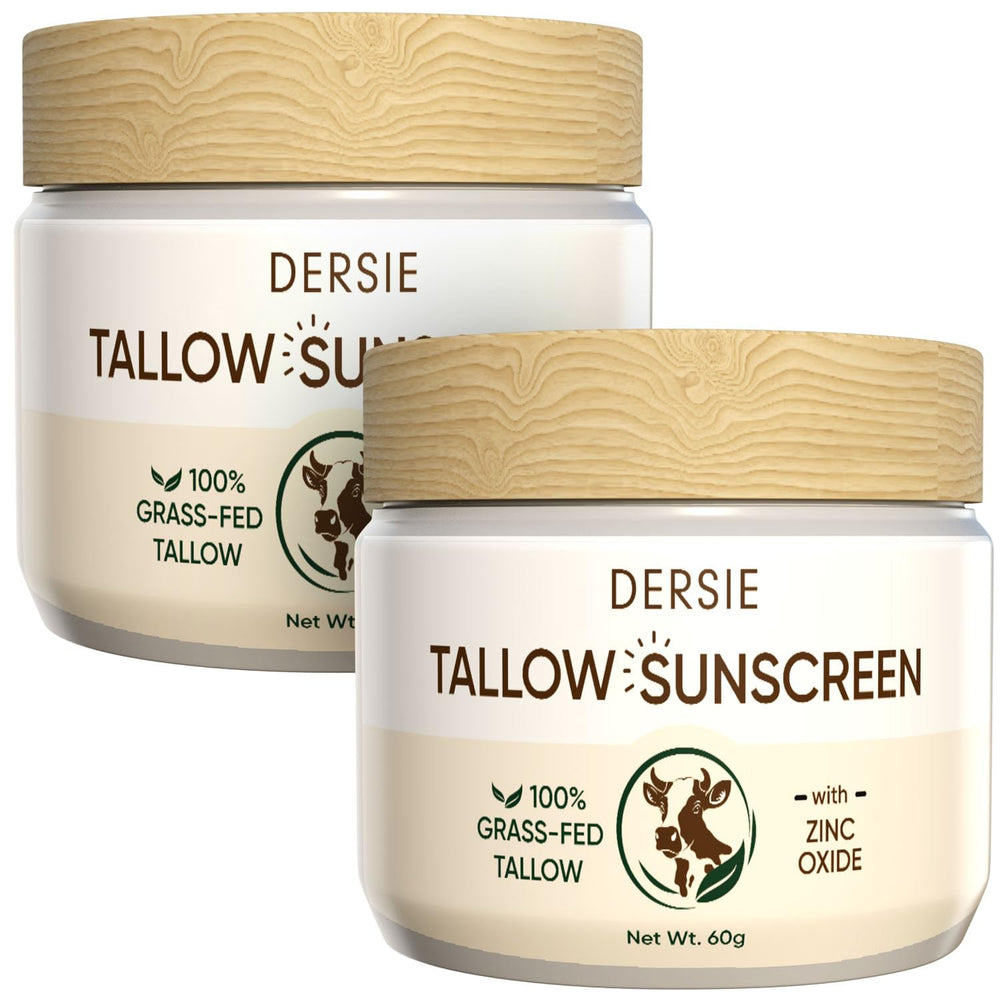Dersie sun balm SPF30 pack2 outer bottles show family-friendly sun protection ready for daily use.