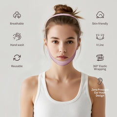Dersoud sleep-ready strap worn while resting for side-sleep stability.