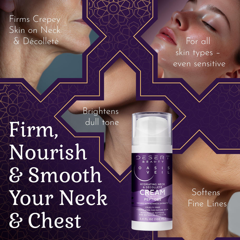 Desert Beauty airless-pump-design image demonstrates clean, precise daily application.