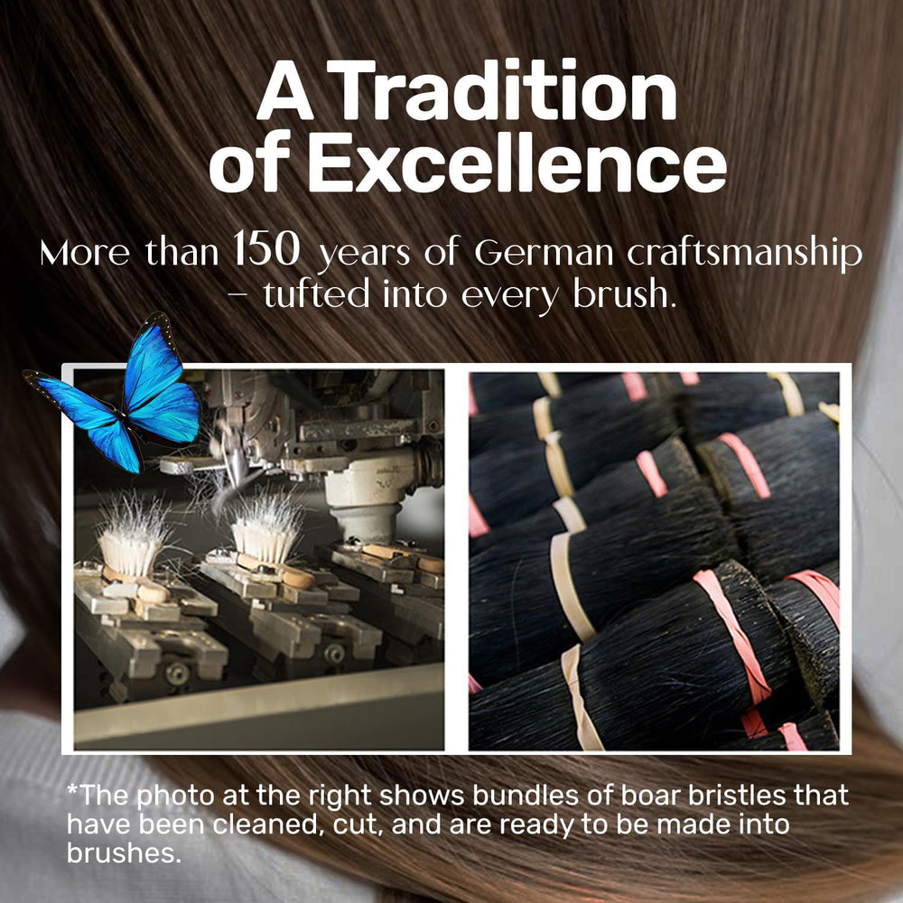 Desert Breeze Distributing German-made brush from the Black Forest with natural oil distribution.