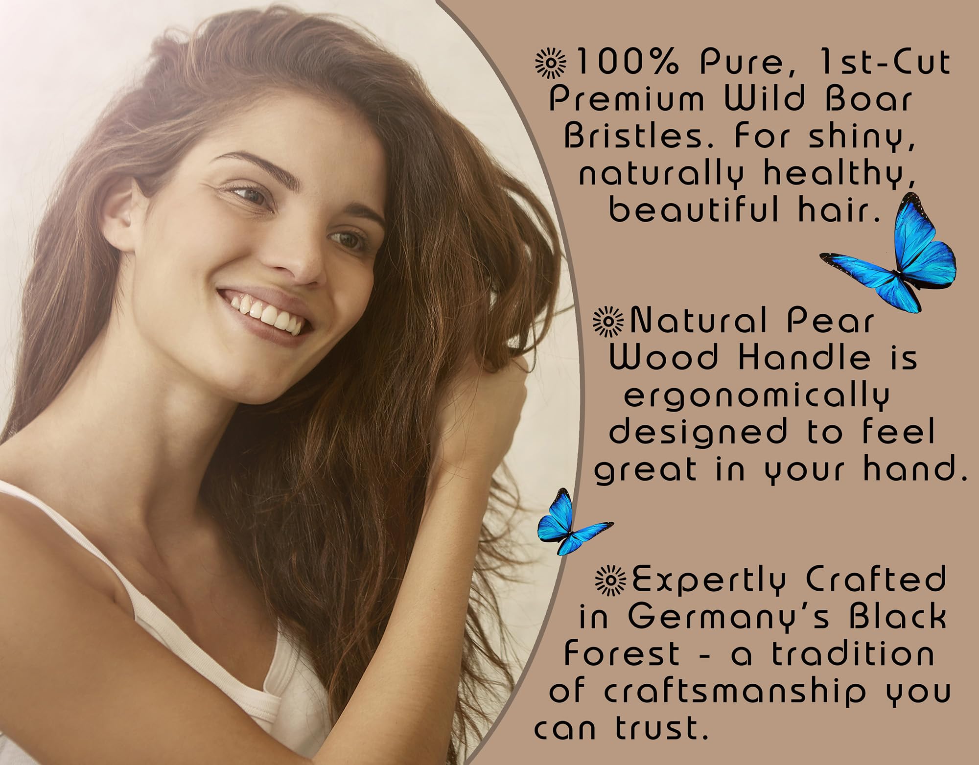 Desert Breeze Distributing unisex hairbrush suits both women and men.