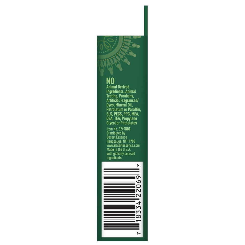Desert Essence blemish-stick chamomile-lavender-closeup, soothing botanical blend for balanced skin feel