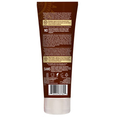 Desert Essence Coconut Shampoo ingredients closeup shows coconut and hemp nourishment