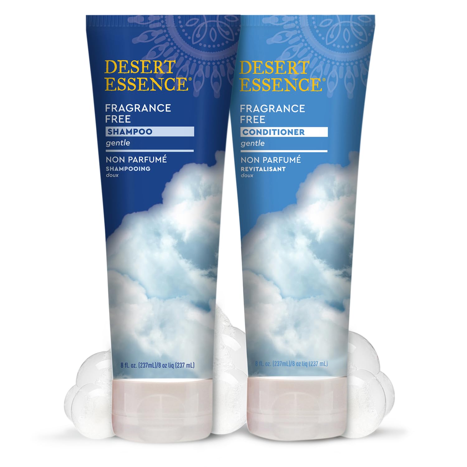 Desert Essence fragrance free label suitable for sensitive skin