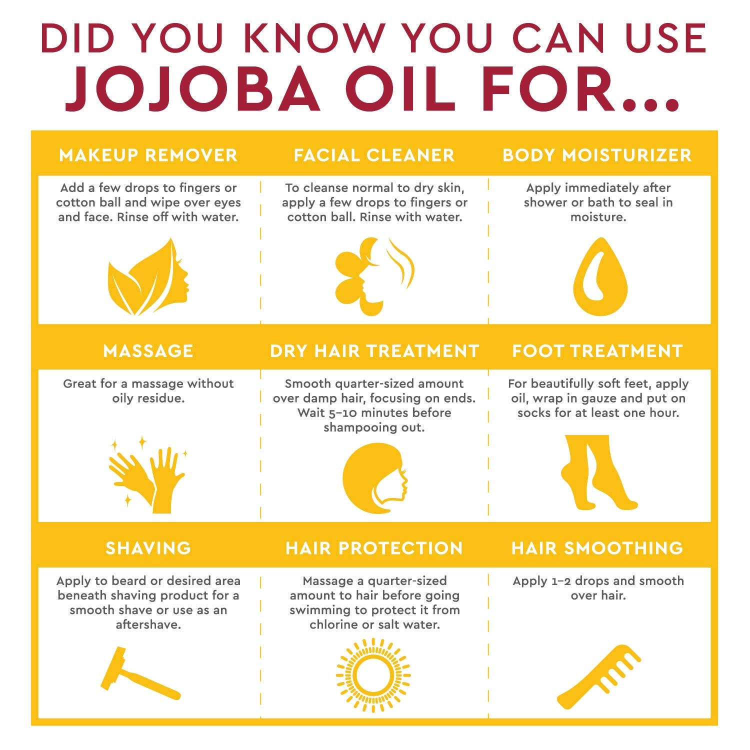 Desert Essence jojoba oil applied to scalp for nourishing moisture and balanced oil