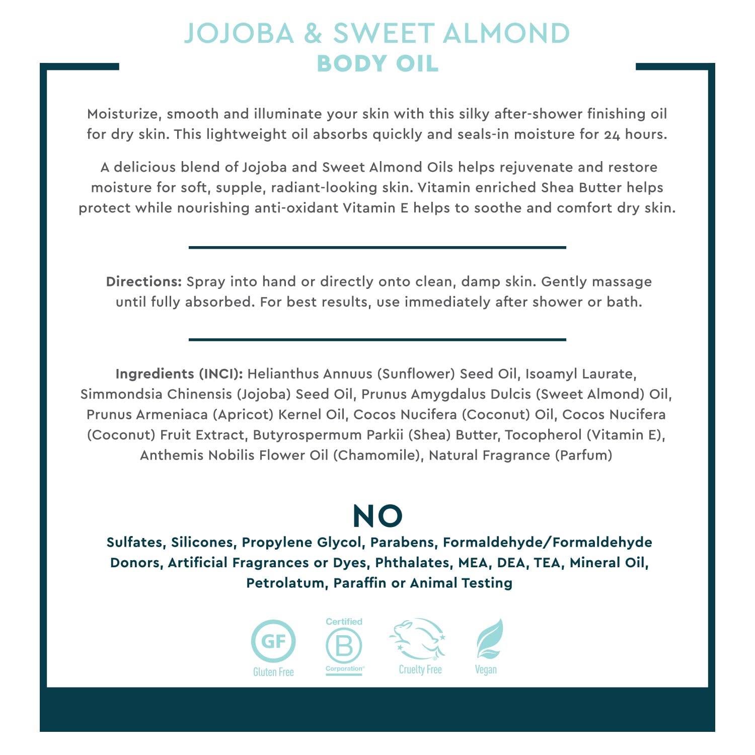Desert Essence: mezcla de aceites nutritivos cuida la piel sin engrasar