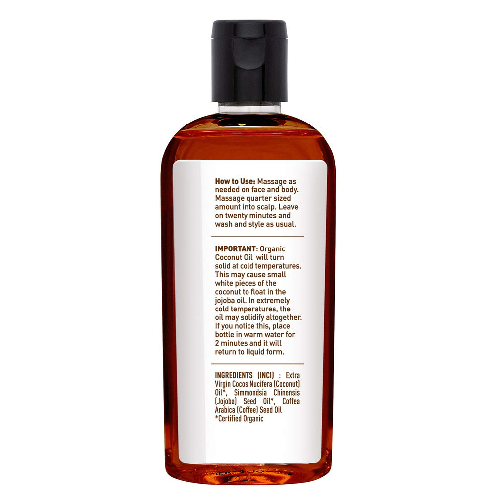 Desert Essence no-residue nourishing oil demonstrates non-greasy moisturization.