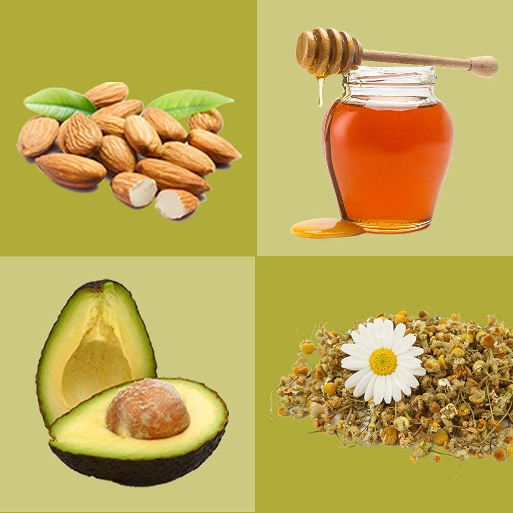Design Essentials ingredients image focuses on shea butter and natural oils.