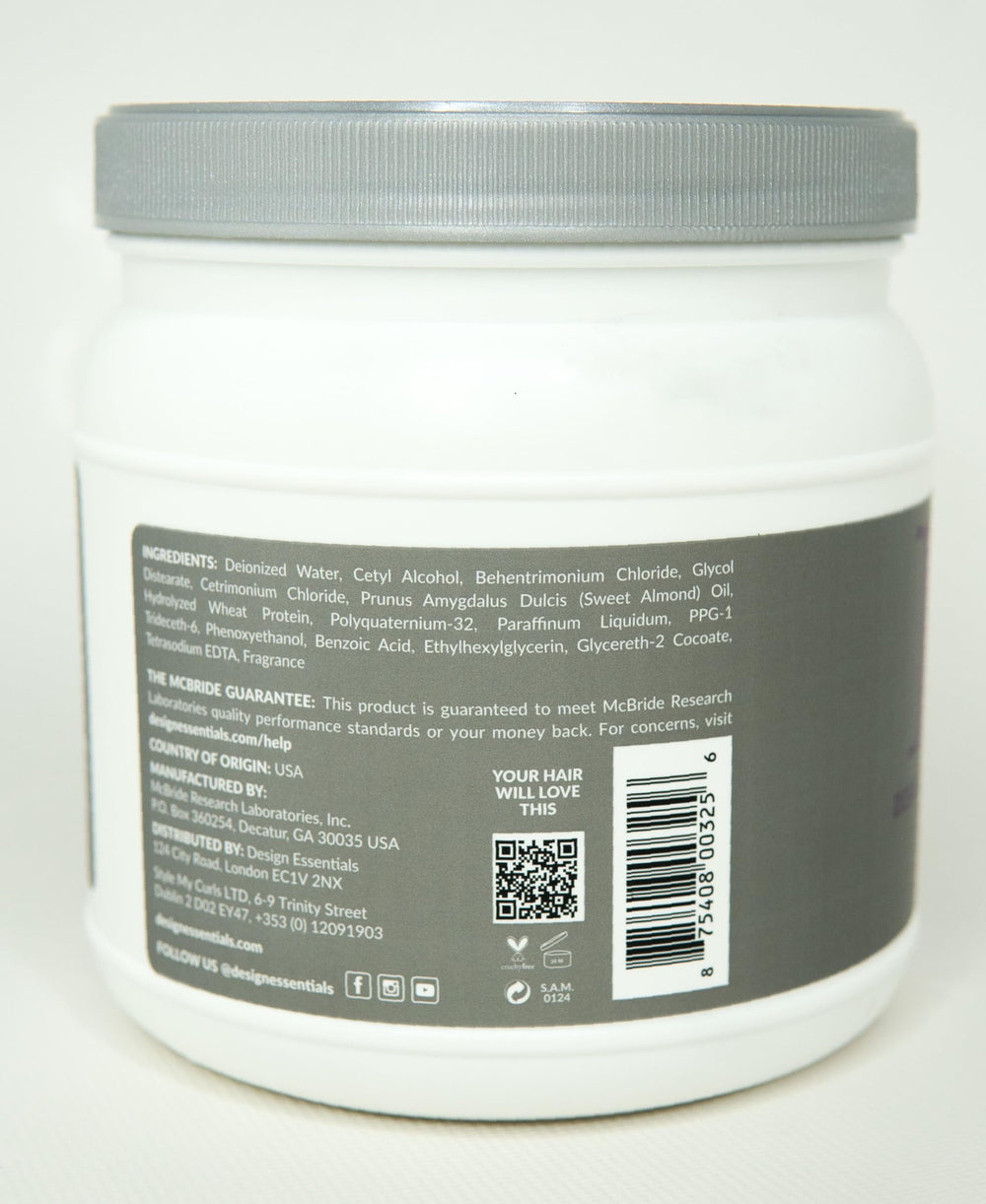 Design Essentials Almond Butter Express easy detangling promotes smooth, manageable hair after wash.