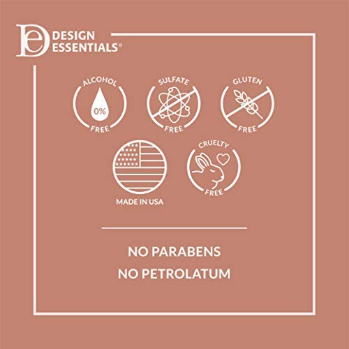 Design Essentials Deep Moisture Milk Souffle damp curls illustrate frizz control and shine.